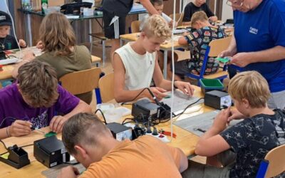 Pořádáme dětské tábory zaměřené na elektrotechniku